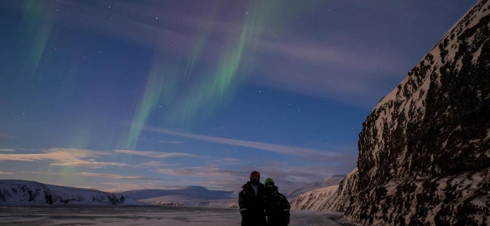 Northern Lights Snowmobile Tour with Dinner