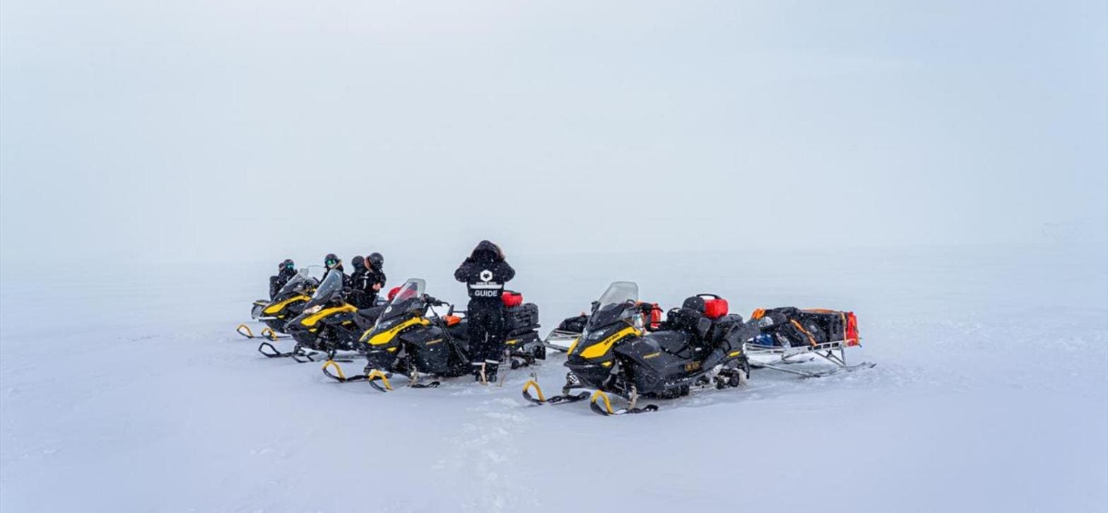 Sleep Inside a Glacier – 2-Day Snowmobile Expedition